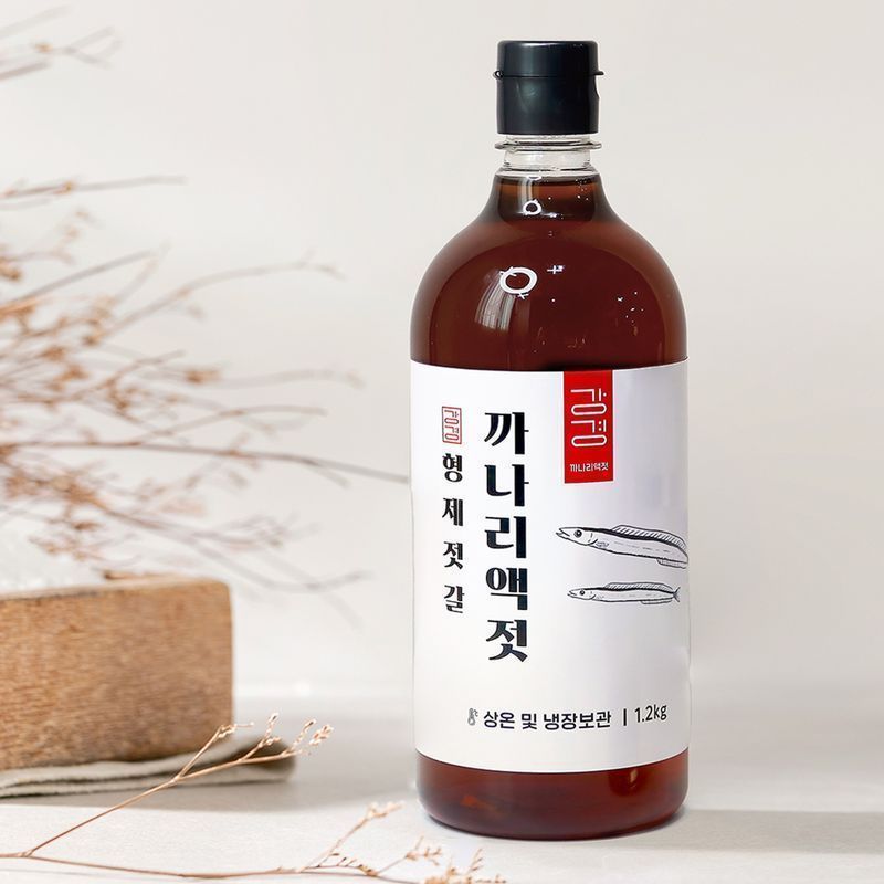 국내 까나리액젓 원액 강경 젓갈 600ml, 1개 - 상품 이미지