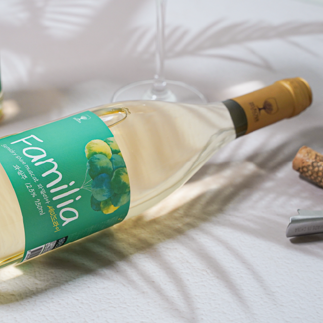 젤코바 파밀리아 세미드라이 12.5% 750ml 샤인머스켓 화이트 국산와인 전통주 - 상세 이미지 3