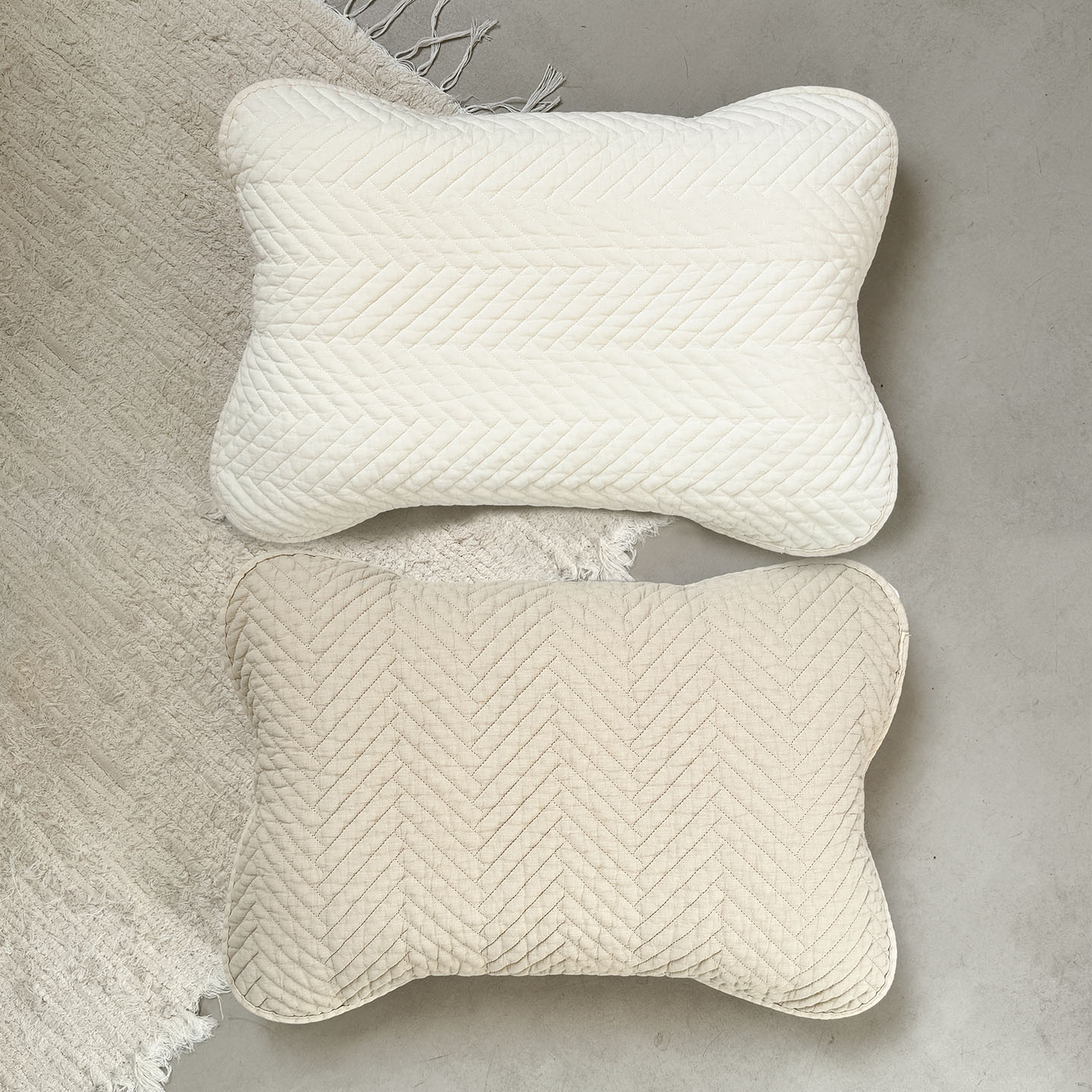 모제무드 오가닉 순면 피그먼트 밴딩 베개커버 템퍼베개커버 4060