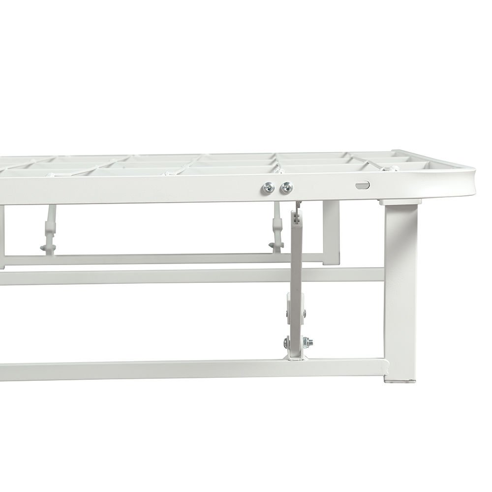 그랜레스트 무헤드 접이식 철제 침대 프레임 싱글 슈퍼싱글 퀸