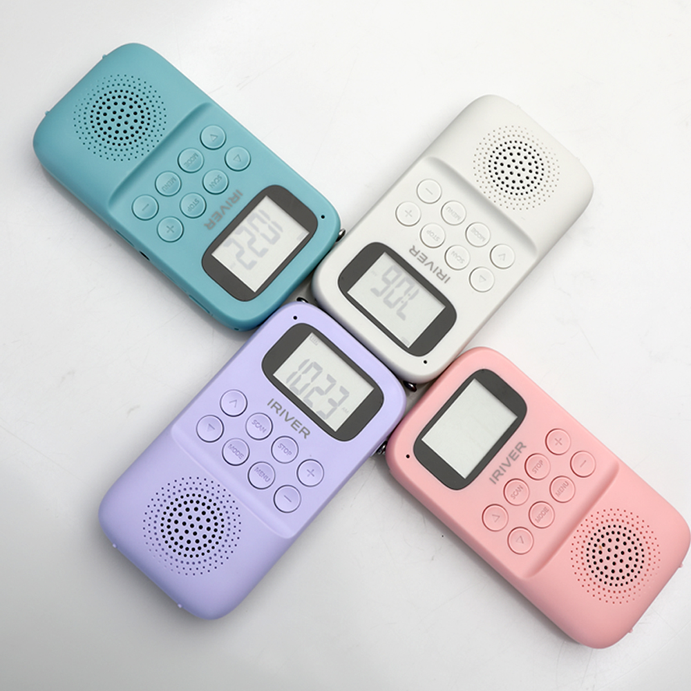 [구매고객 파우치 이벤트] 아이리버 미니 효도 라디오 휴대용 블루투스 스피커 FM/AM 라디오 MP3플레이어 IRS-C707 제품 이미지