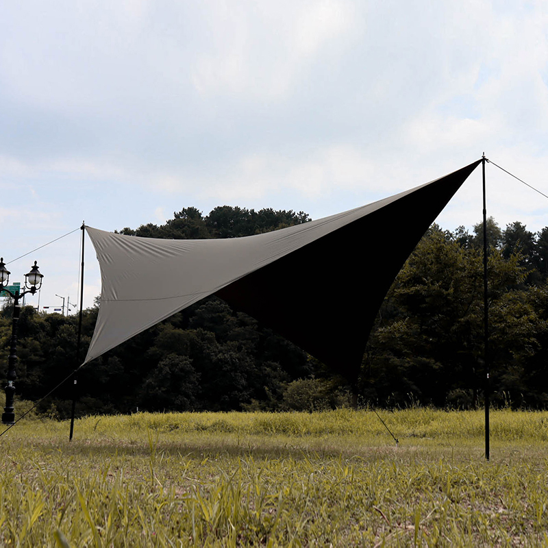 아버 아웃도어 와일드 윙 타프 캠핑 블랙코팅 방수