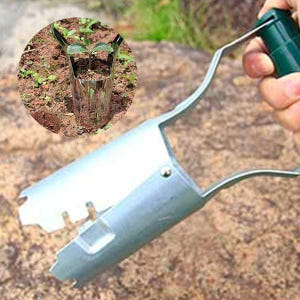 일반형 모종 이식기 삽 한손 씨앗 파종기 모종기 흙 구멍 파기 원예 텃밭... 실사용 후기 | 효과 있을까? - 상품 이미지 1