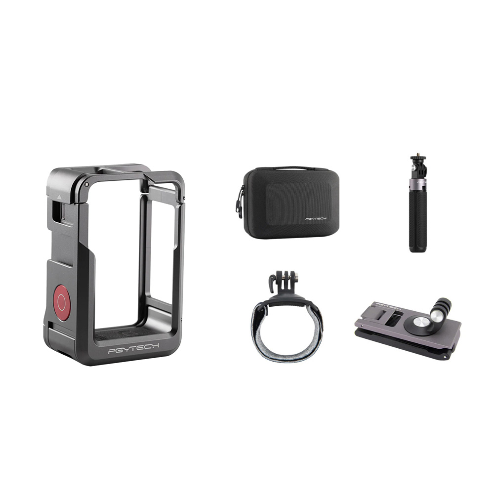 피지테크 DJI 액션4 케이지 액세서리 콤보 키트 P-42C-010+P-GM-138 - 메인 이미지