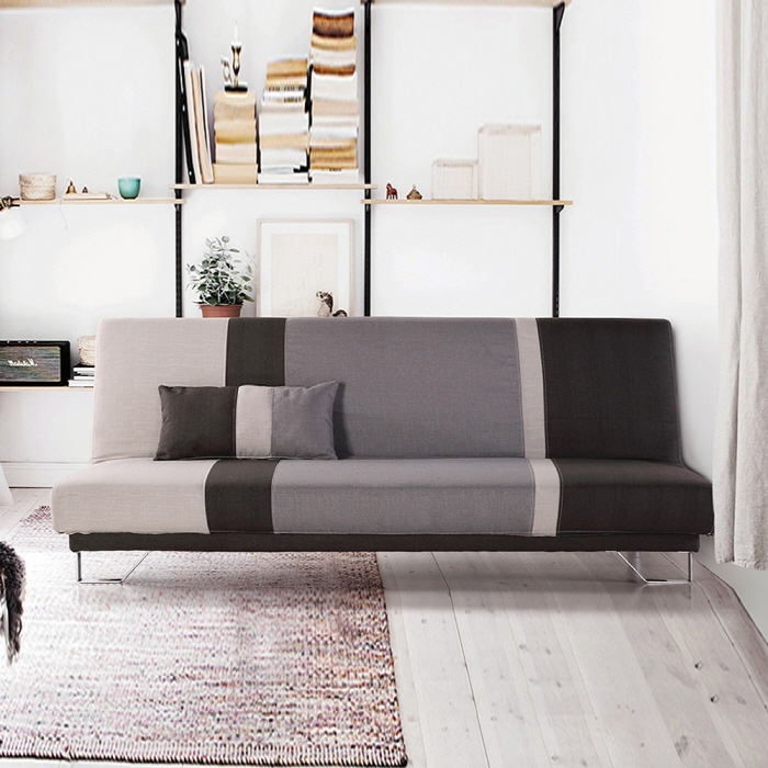 H182K PU가죽 3인 소파베드