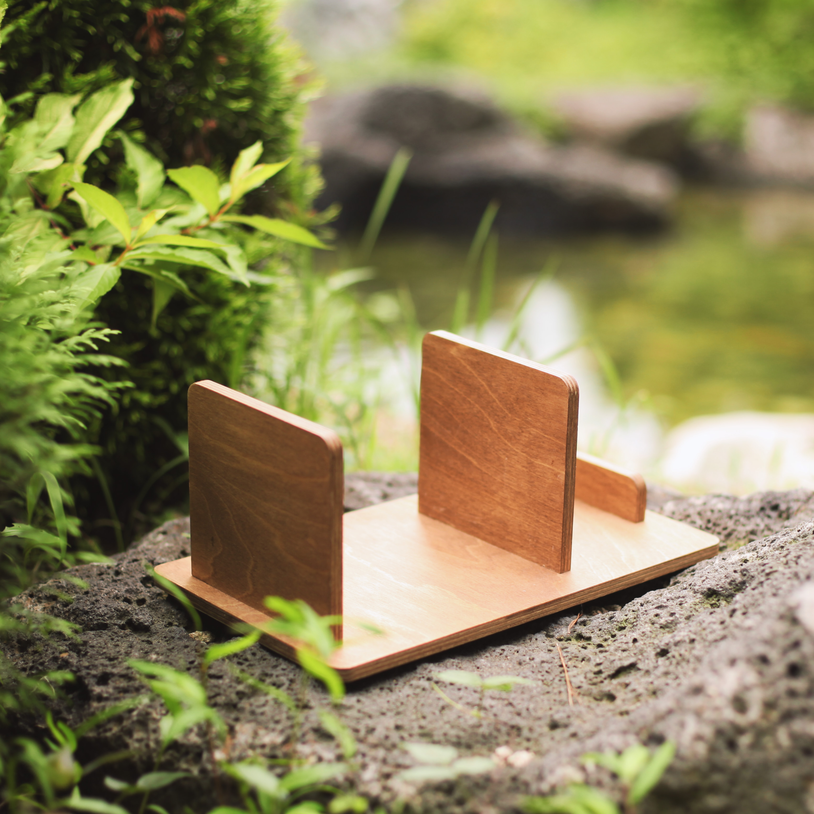 우드 원목 간이 미니 책상 책꽂이 선반 정리함