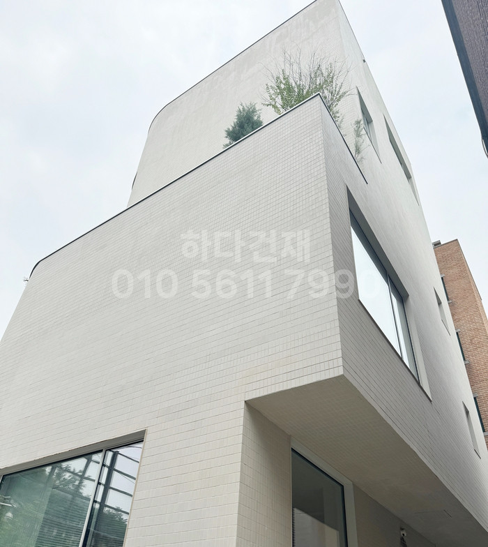 아이콧료와 안센트타일 505 가로결 시공사례 / 하다건재 아이코트료와 ICOTRYOWA 일본타일