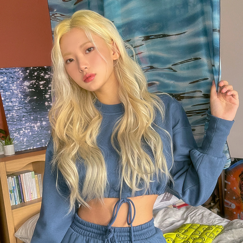 [붙임머리] 컬러피스 [글램웨이브] 21인치 (미스티사) - 상세 이미지 5