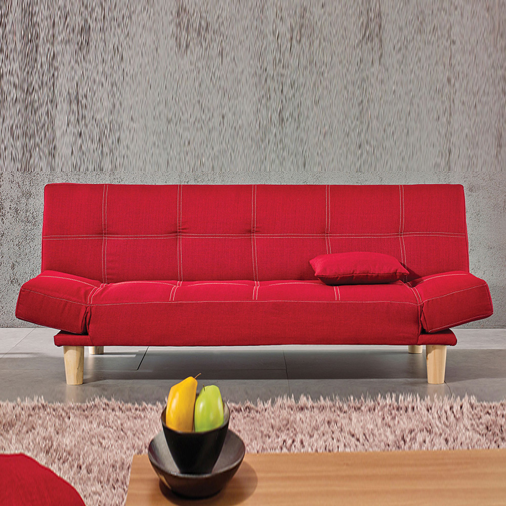 H191K PU가죽 원목 소파베드