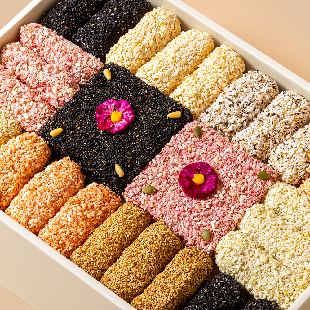 고급 수제 명절한과세트 강원도 한과 과줄 유과선물세트 정동진의 아침 60개입