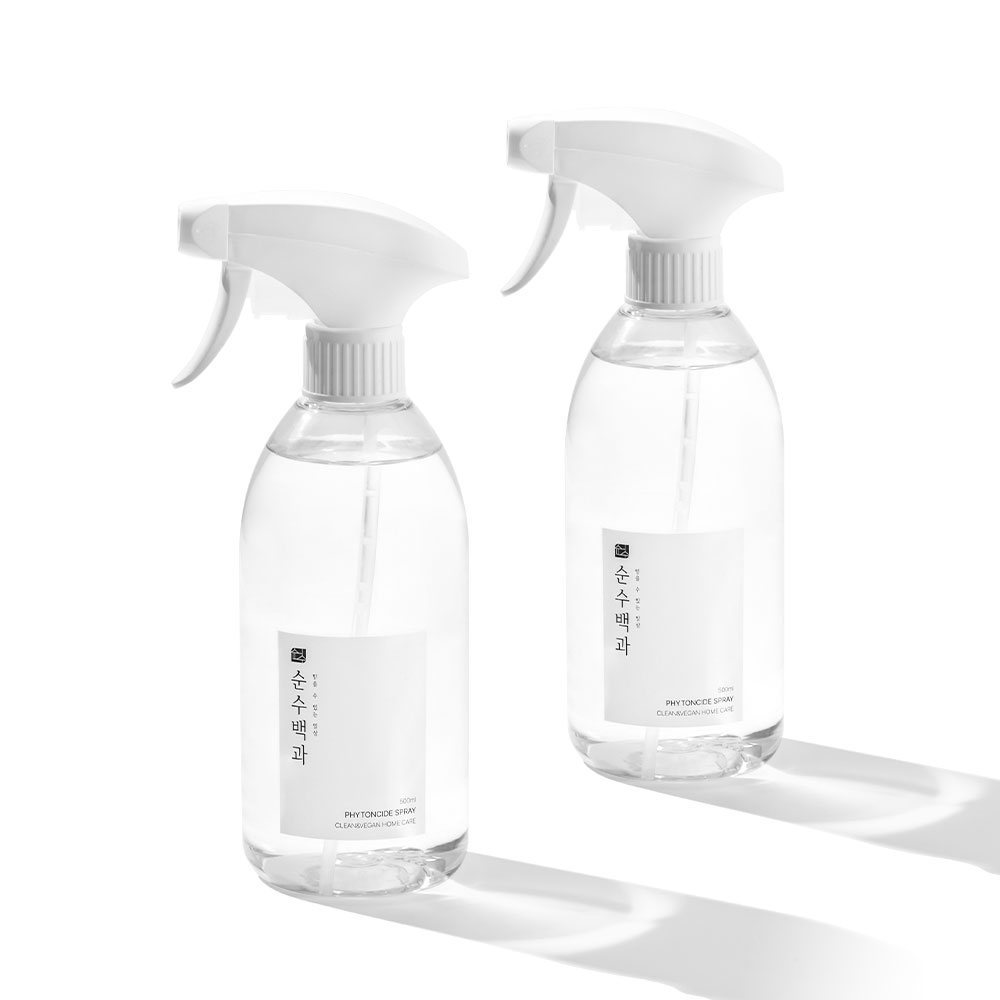 1+1 피톤치드 에어컨 탈취제 냄새 제거 가정용 셀프 스프레이 500ml