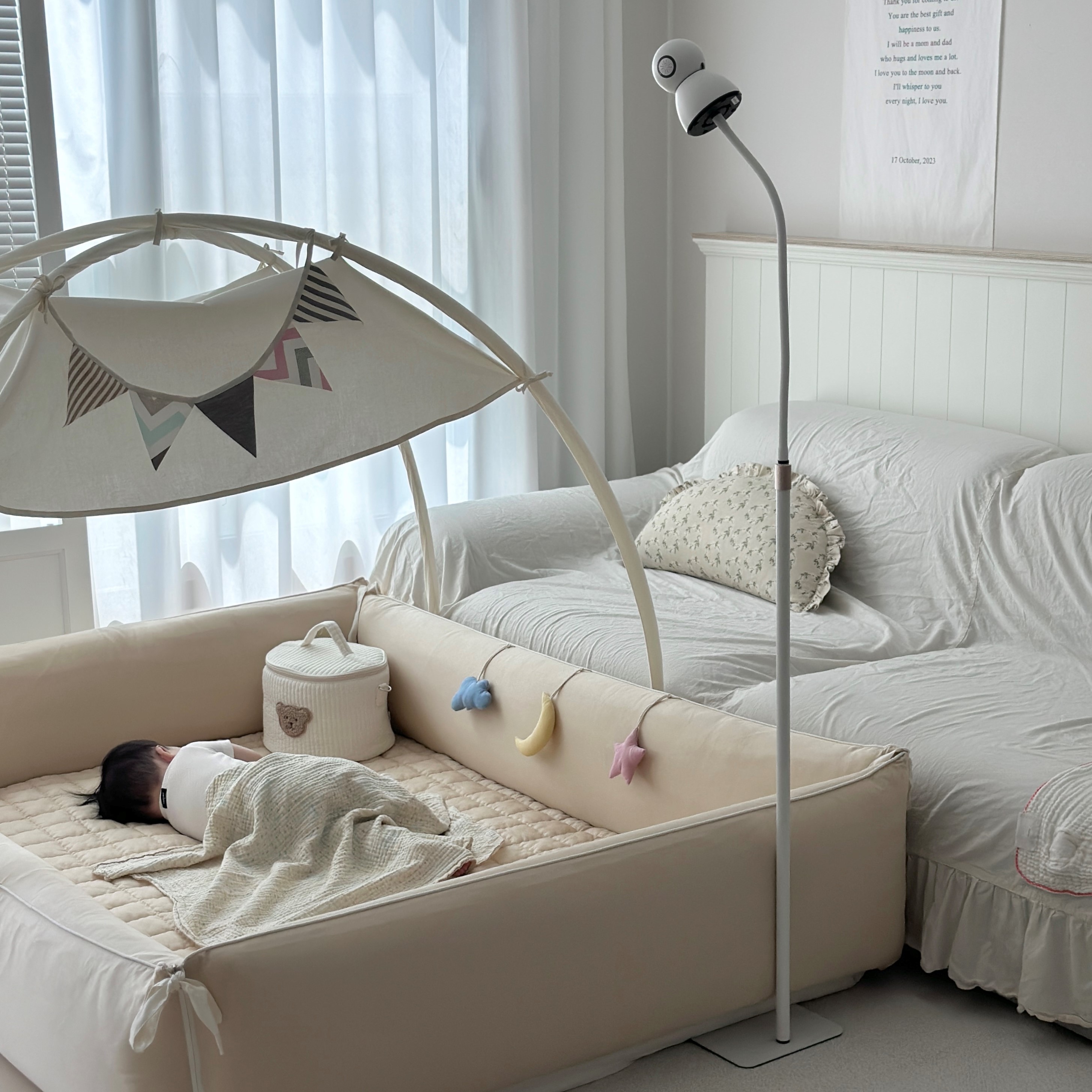 홈캠거치대 이글루캠 헤이홈 타포 샤오미 티피링크 호환 cctv 펫캠 베이비캠 스탠드형 제품 이미지