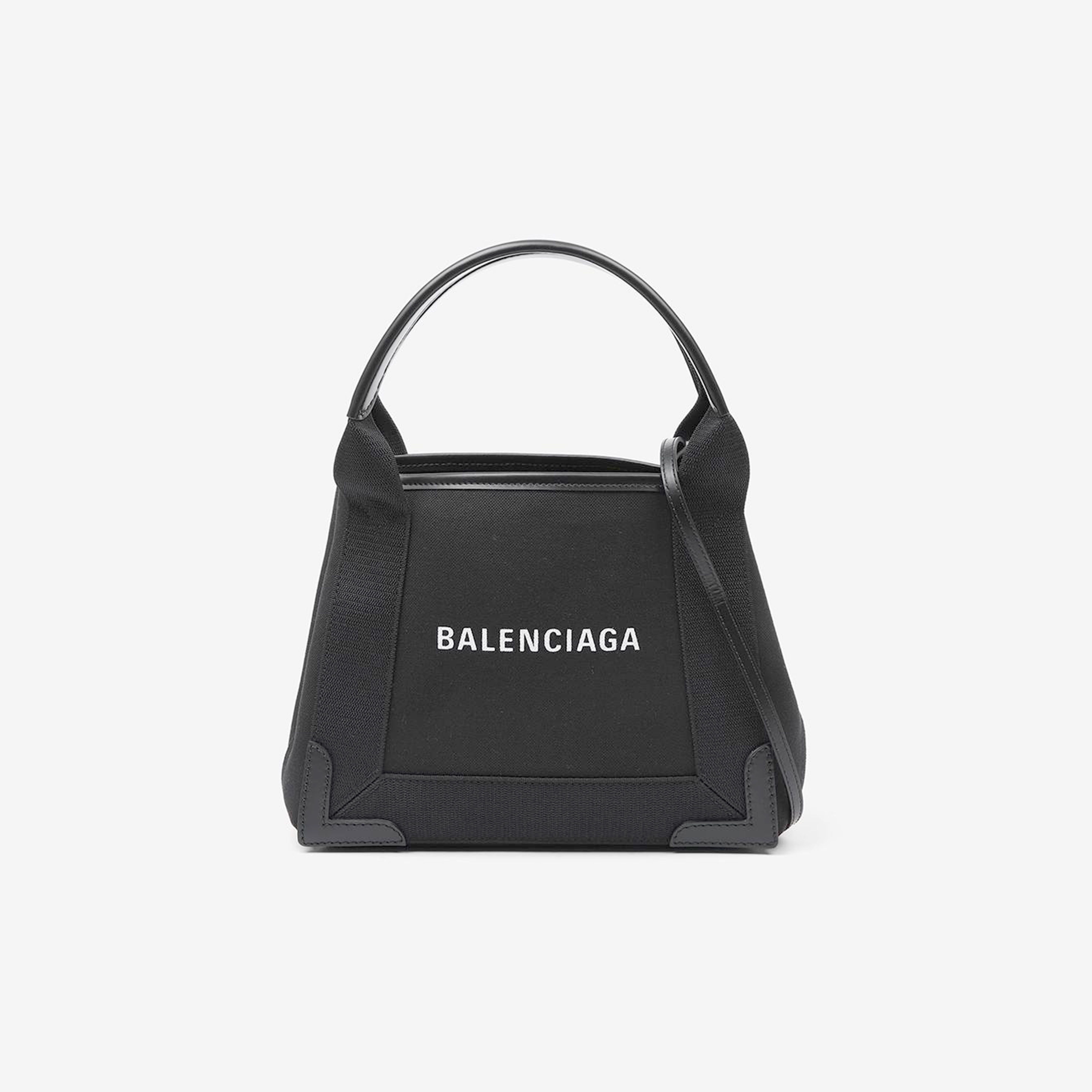 24FW 발렌시아가 네이비 XS CABAS 캔버스 토트백 390346 2HH3N 1000 : 러브 그란데