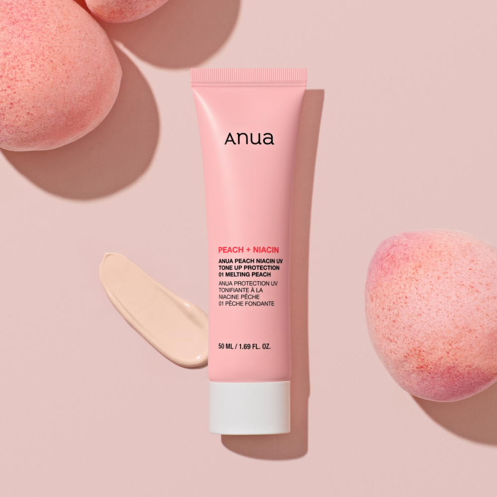 아누아 복숭아 나이아신 UV 톤업 프로텍션 멜팅 피치 SPF 50+ PA++++ 50ml