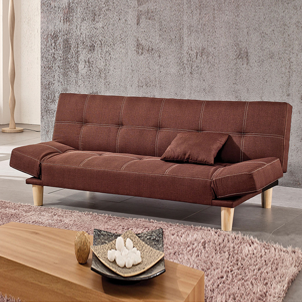 H190K PU가죽 원목 소파베드