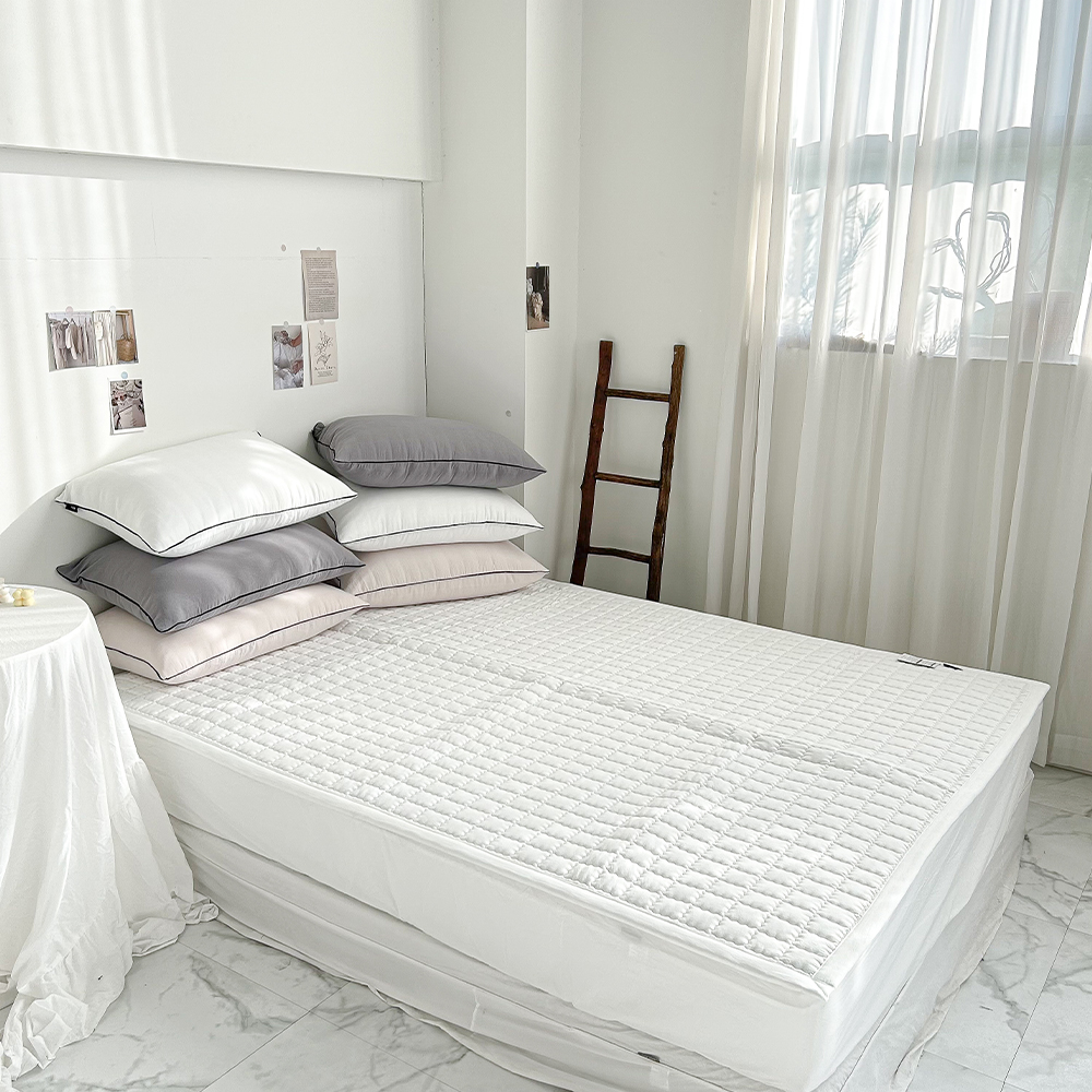 알러지케어 먼지없는침구 순면 논슬립 카페트 침대패드