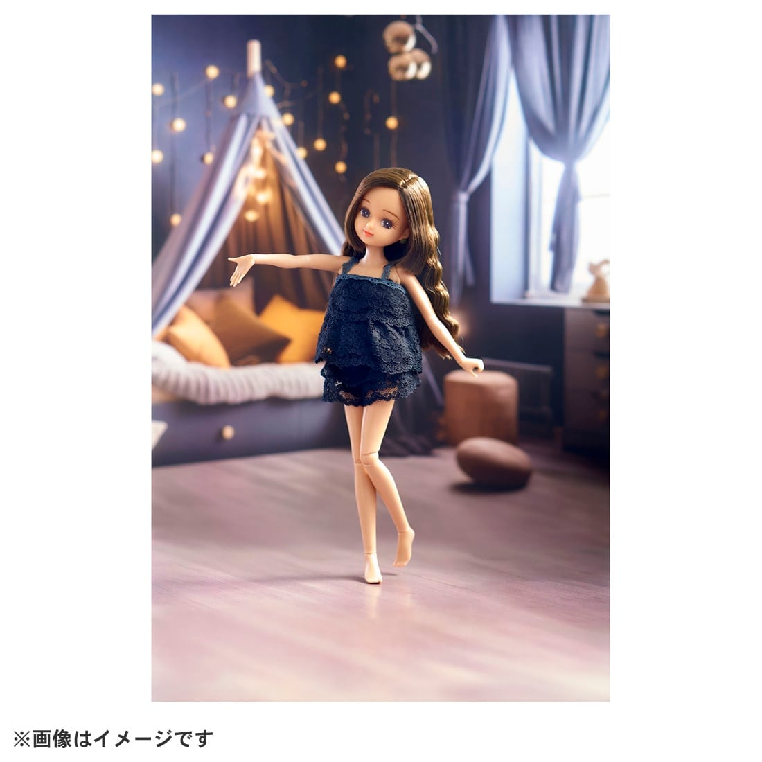 타카라토미 리카짱 리카 관절인형 포토제닉 다알리아 인형 놀이 선물 - 상세 이미지 2
