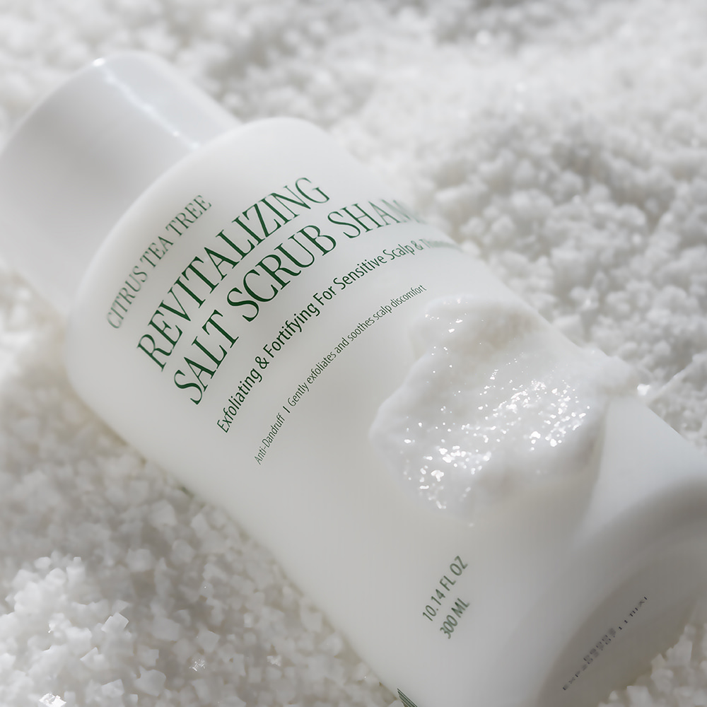 커리쉴 리바이탈라이징 솔트 스크럽 샴푸 300ml 이미지 4