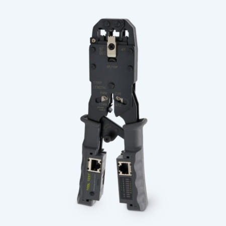 STP케이블 쉴드테스트 크림핑툴(AMP/RJ45/12/11) 랜 통신 전압 장비 멀티