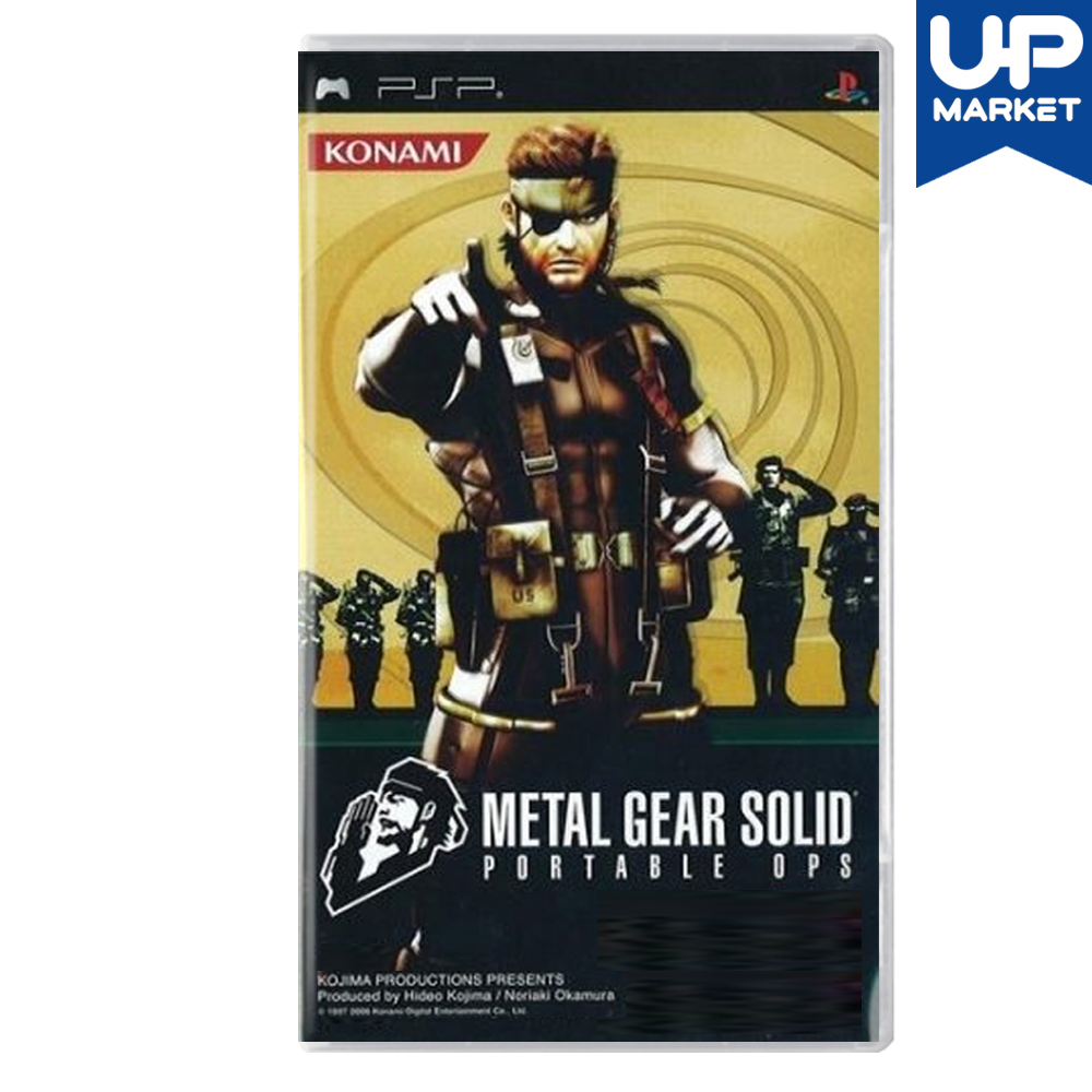 PSP 메탈기어솔리드 포터블 옵스 국내정발 일본어 중고