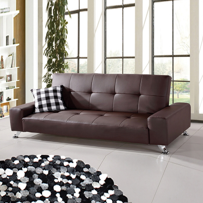 H175K PU가죽 3인 소파베드