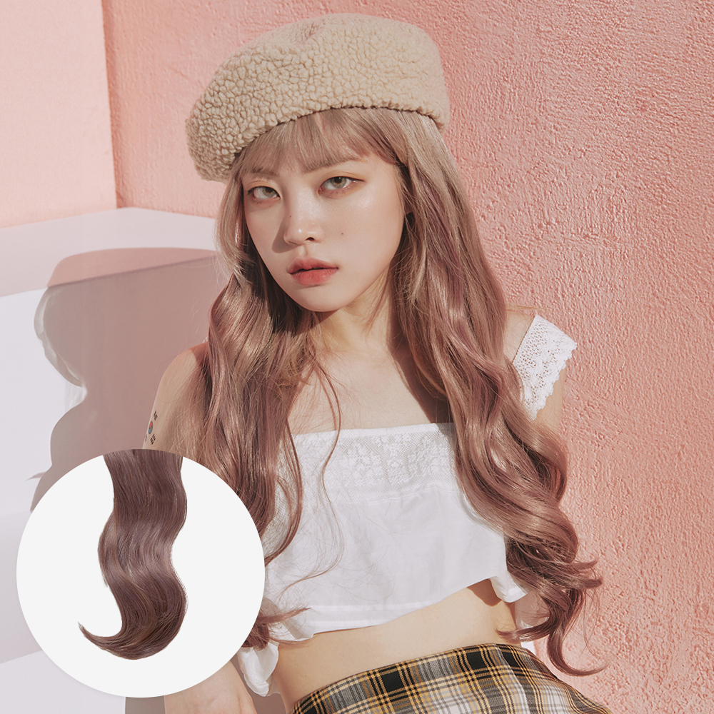 [붙임머리] 살롱컬러피스 글램웨이브 #베이직 (미스티사) - 상품 이미지