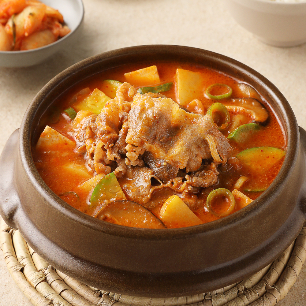 푸딩프렙 고깃집 된장찌개 380g 특제된장소스 밀키트 간편조리세트 - 메인 이미지