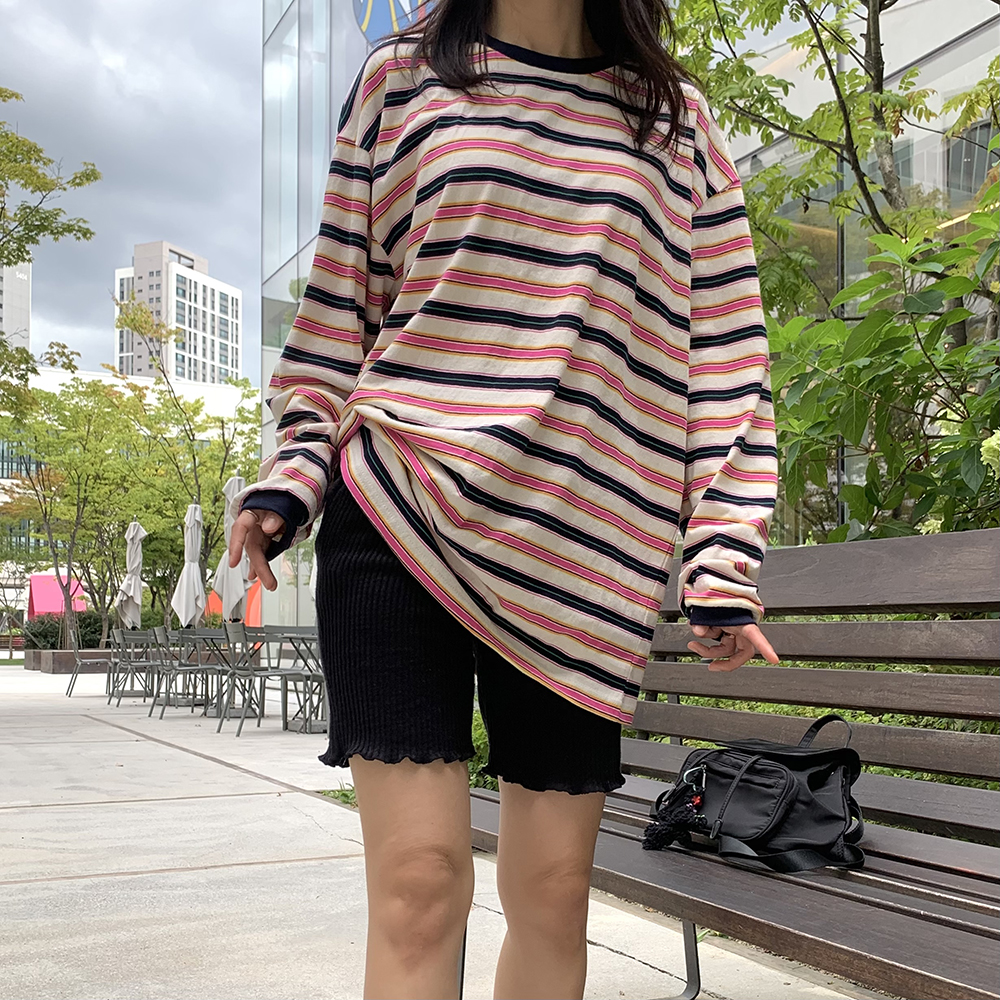 마카롱 밴딩 5부 바이커 팬츠 - 4color 상세 이미지 16