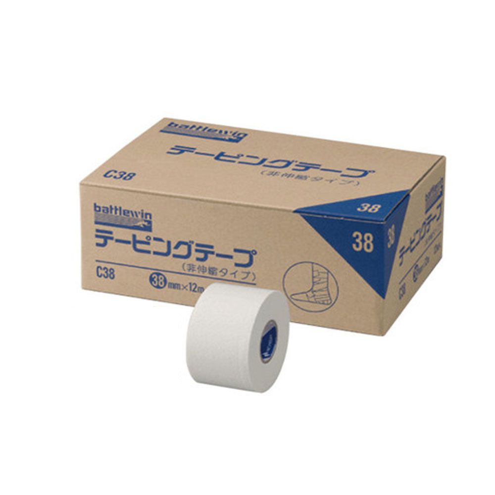 니찌반 배틀윈 주짓수 테이프 38mm 1박스 C38 유도 손가락 발목 테이핑 - 상품 이미지