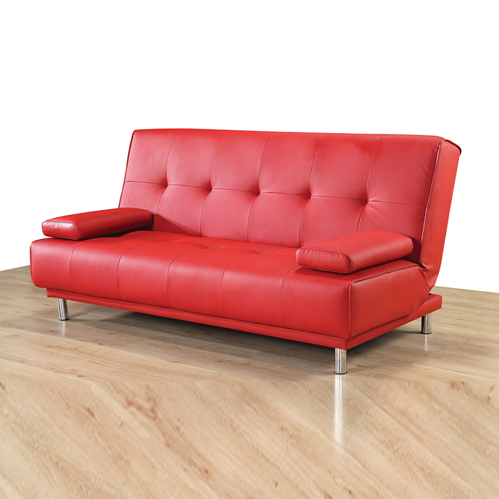 H124K 인조가죽 소파베드