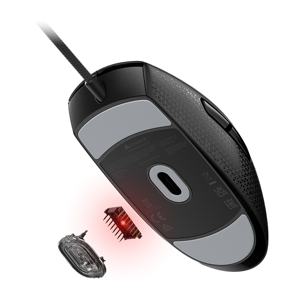커세어 K70 RGB CORE TKL 적축 + M55 초경량 유선 게이밍 키보드 마우스 세트 이미지 6