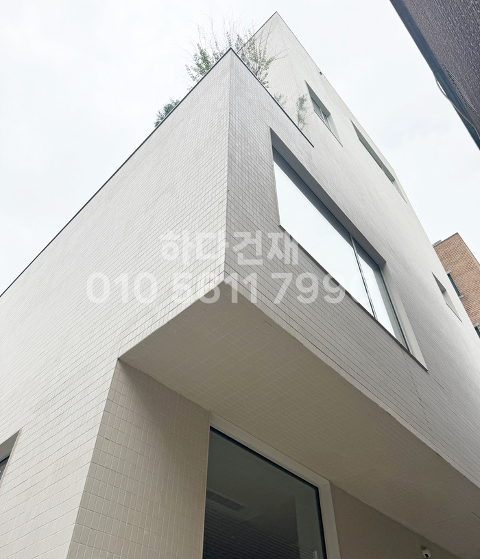 아이콧료와 안센트타일 505 가로결 시공사례 / 하다건재 아이코트료와 ICOTRYOWA 일본타일