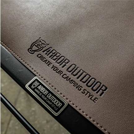 아버 아웃도어 헥사 육각 가죽 테이블 매트 캠핑 롤