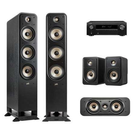 데논 AVR-X250BT + 폴크오디오 ES60 5채널(15/30) 홈시어터 홈시네마