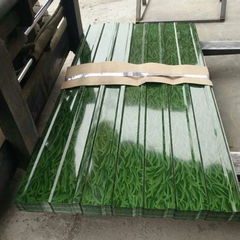 칼라 강판 지붕 슬레이트 마감재 캐노피