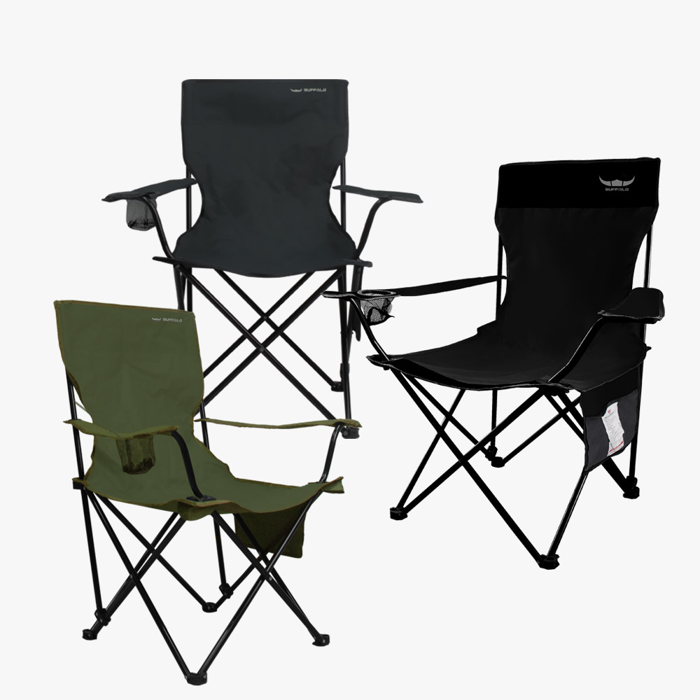 버팔로 캠핑 체어 접이식 의자 경량 보관가방 포함 시크캠프체어2P