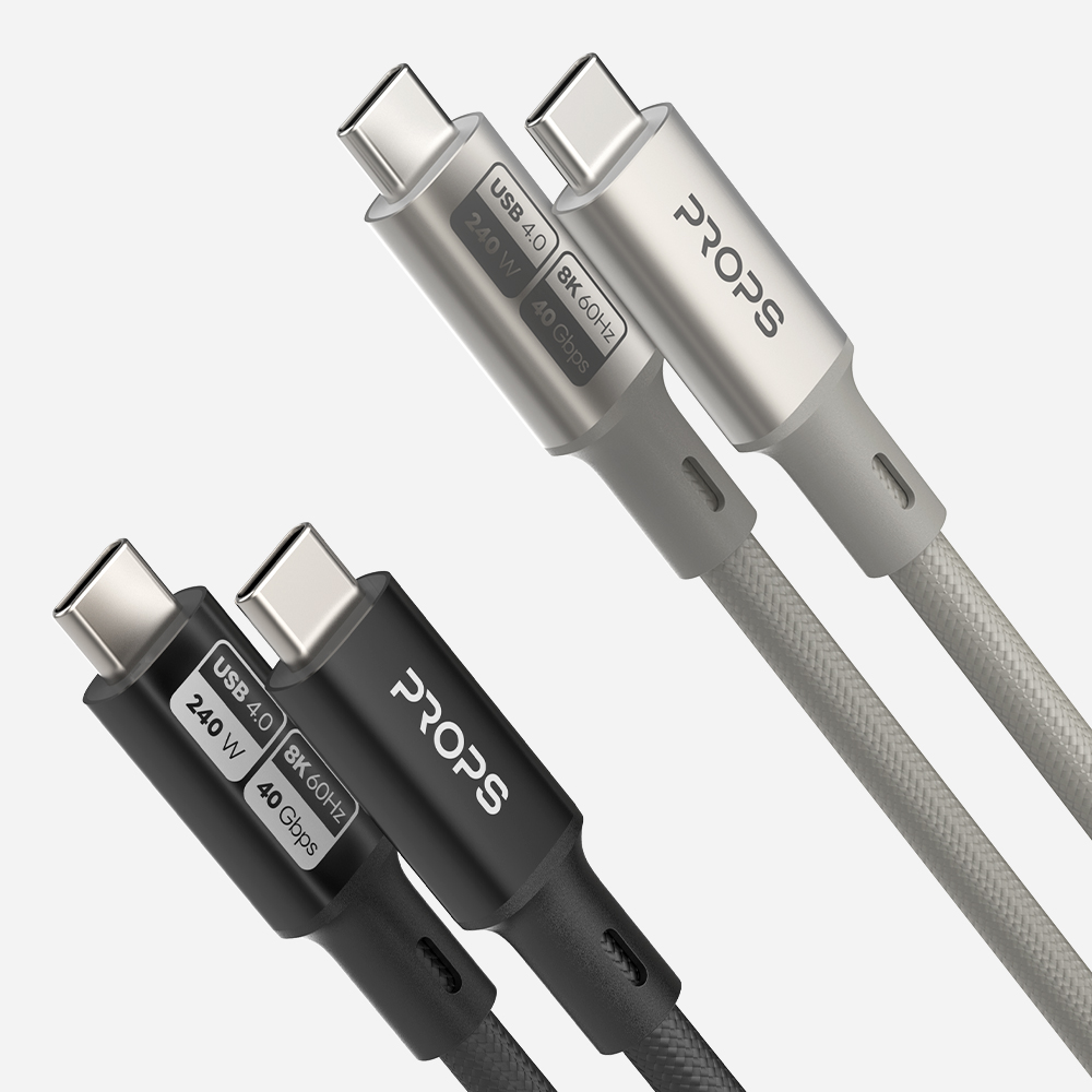 240W USB4 Gen3x2 40G 8K C to C타입 초 고속충전 케이블