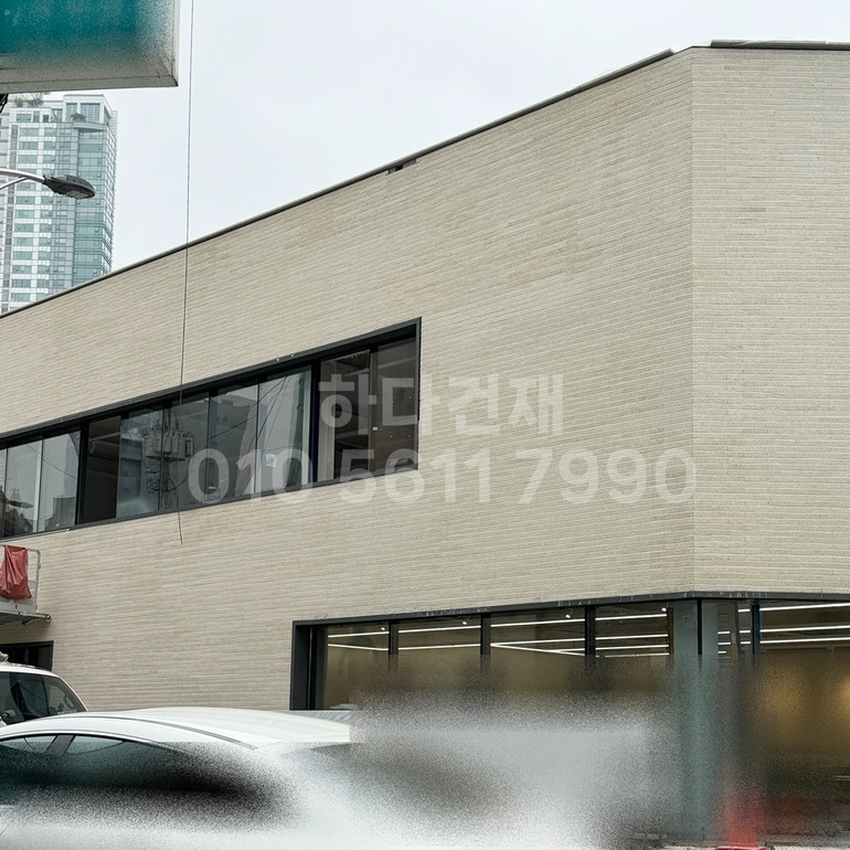 사비석타일 천연석타일 500x50x18~20T / 하다건재 사례