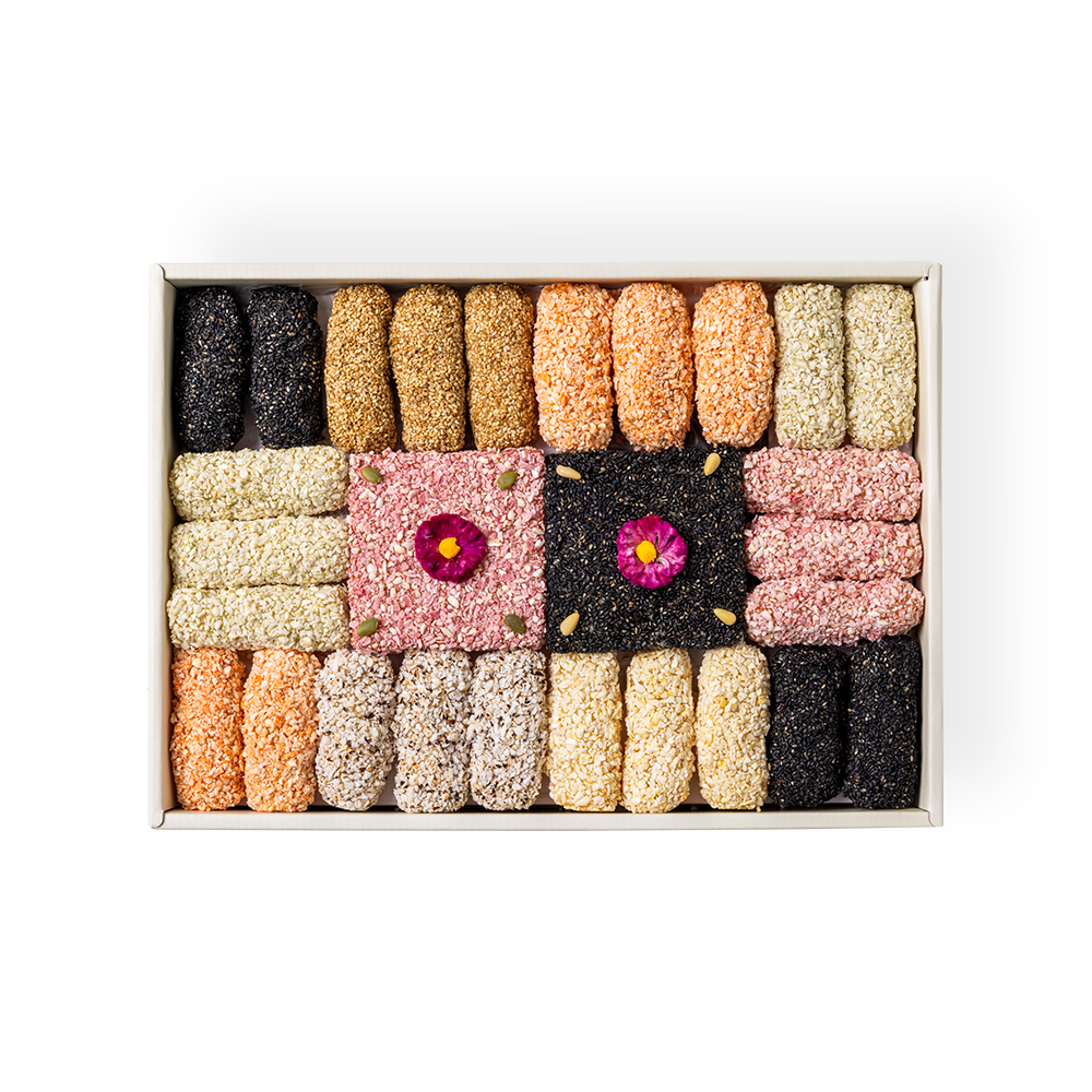 고급 수제 명절한과세트 강원도 한과 과줄 유과선물세트 정동진의 아침 60개입