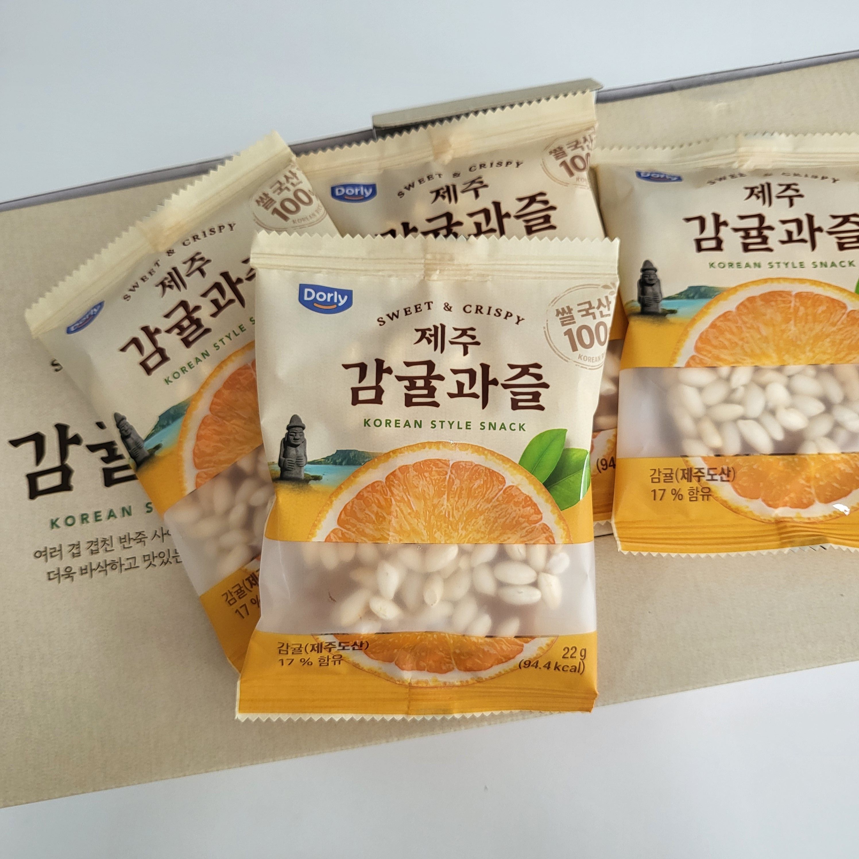돌리 Dorly 돌리 제주 감귤과즐 22g X 30봉 전통과자 명절선물 코스트코 - 상세 이미지 3
