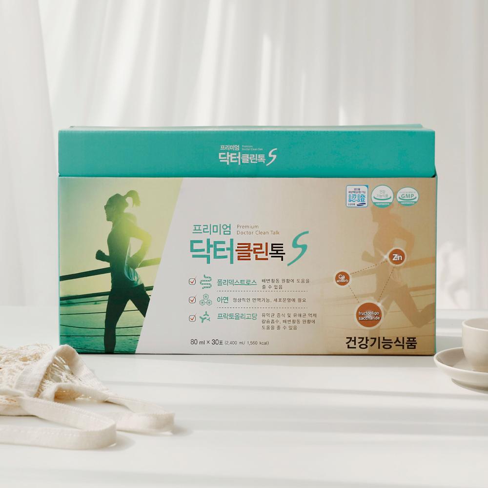 프리미엄 닥터클린톡s 30포 배변활동 원활 유익균증식 : 뉴트리웰라이프