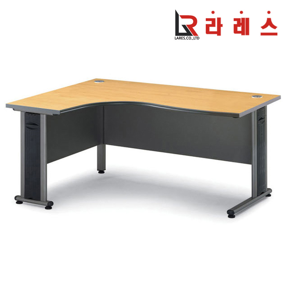 브이엔 L형 1600 책상