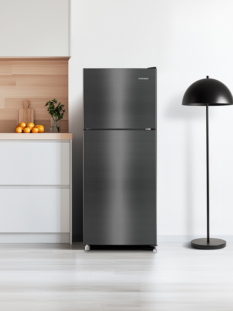 더함 소형 미니 냉장고 원룸 사무실 신혼 2도어 냉장고 165L 방문설치