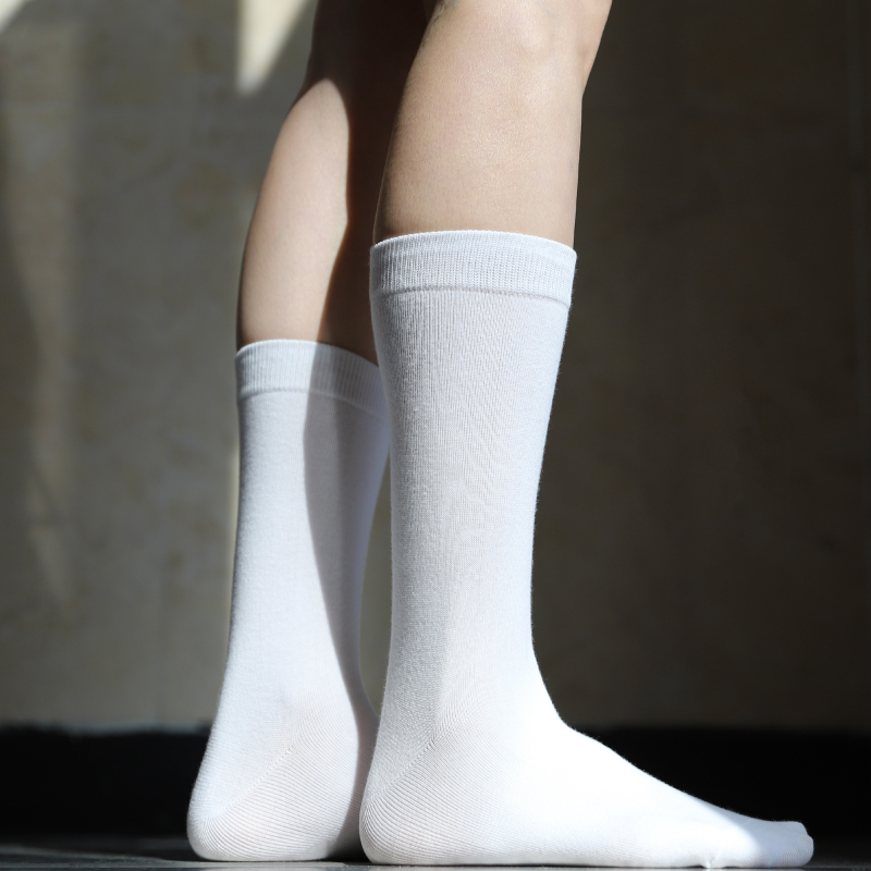 더빨강양말 여성 무지 장목 양말 10켤레 긴목 무지 양말 데일리 베이직 18컬러 패션 양말