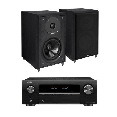 데논 AVR-X250BT + 엘탁스 Monitor 3 MK2 블루투스 하이파이 오디오