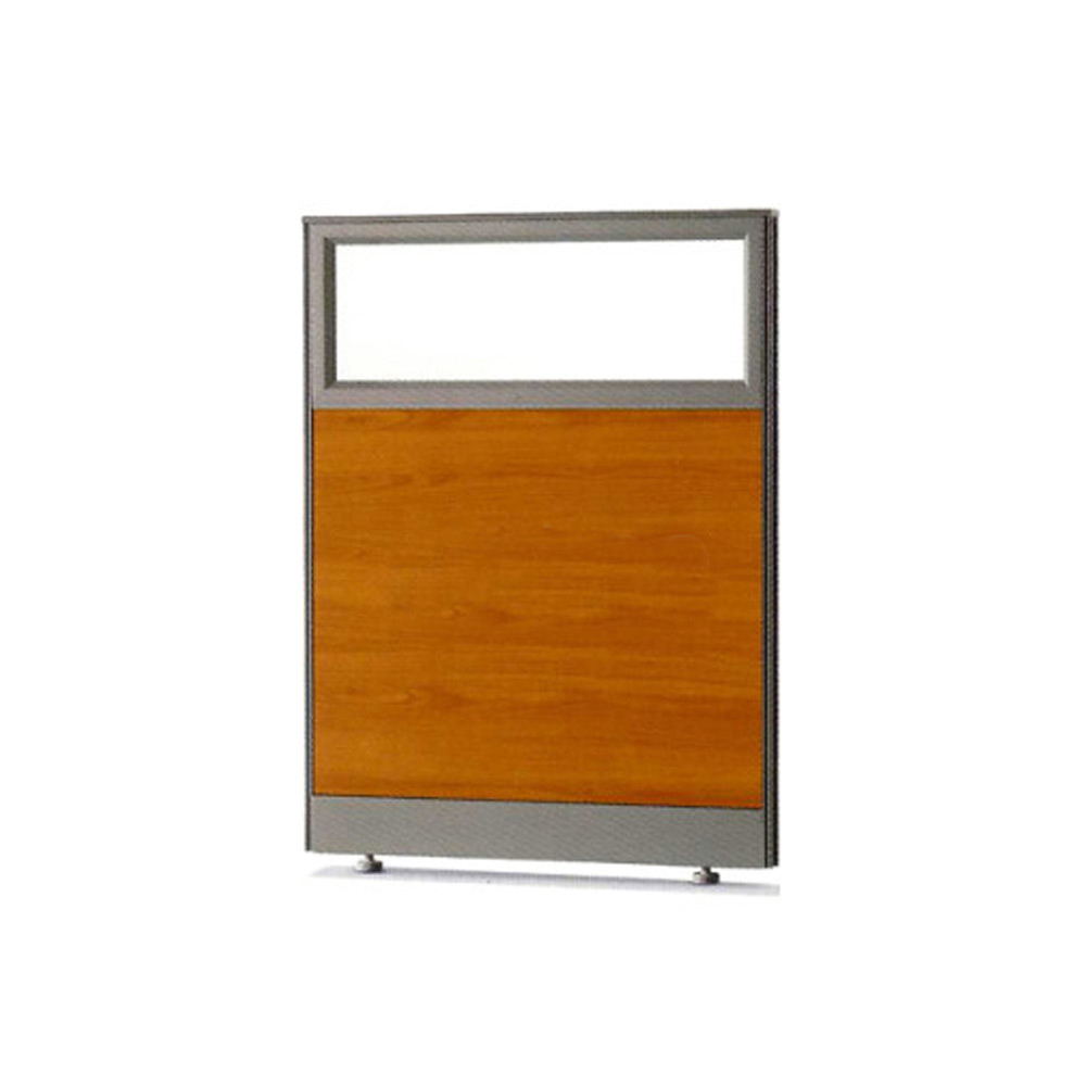 i21F 상단유리 우드 450x1000 파티션