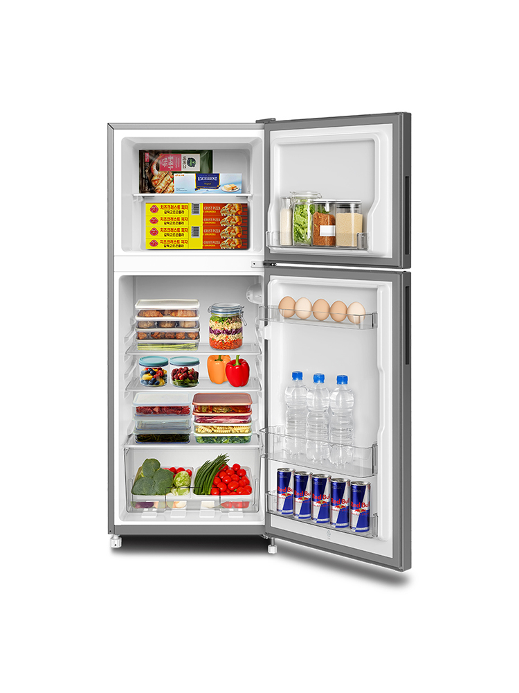 더함 소형 미니 냉장고 원룸 사무실 신혼 2도어 냉장고 165L 방문설치