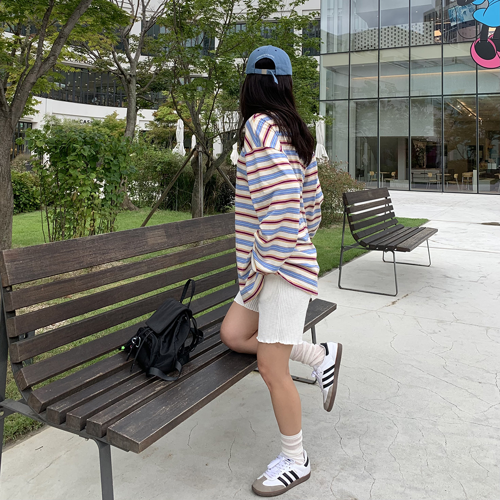마카롱 밴딩 5부 바이커 팬츠 - 4color 상세 이미지 27