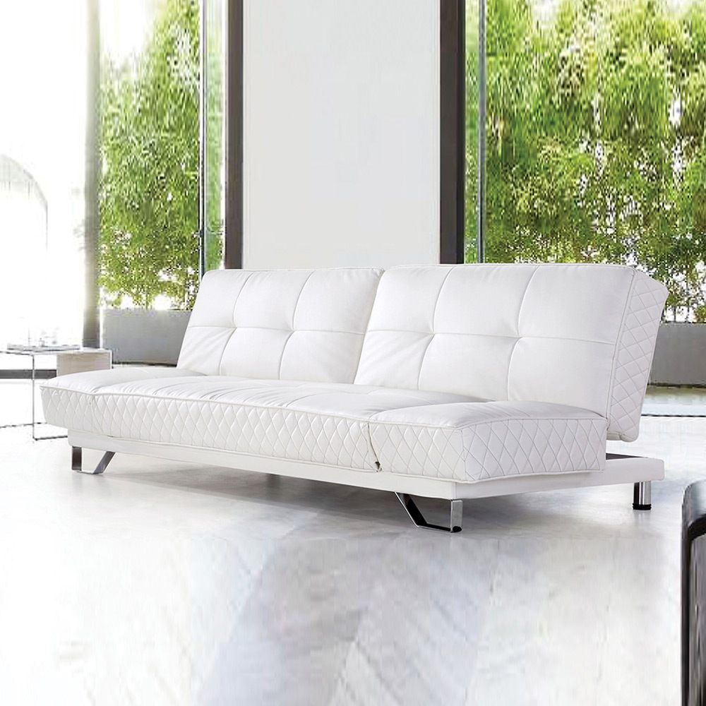 H170K PU가죽 3인 소파베드