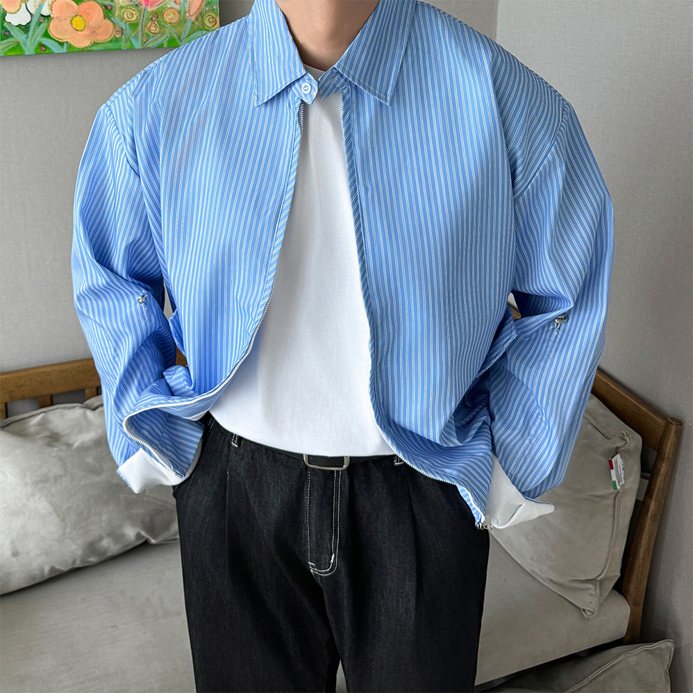남자블루종 남자빅사이즈자켓 - 상세 이미지 3